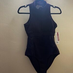 Mondetta Open Back Mesh Training Bodysuit